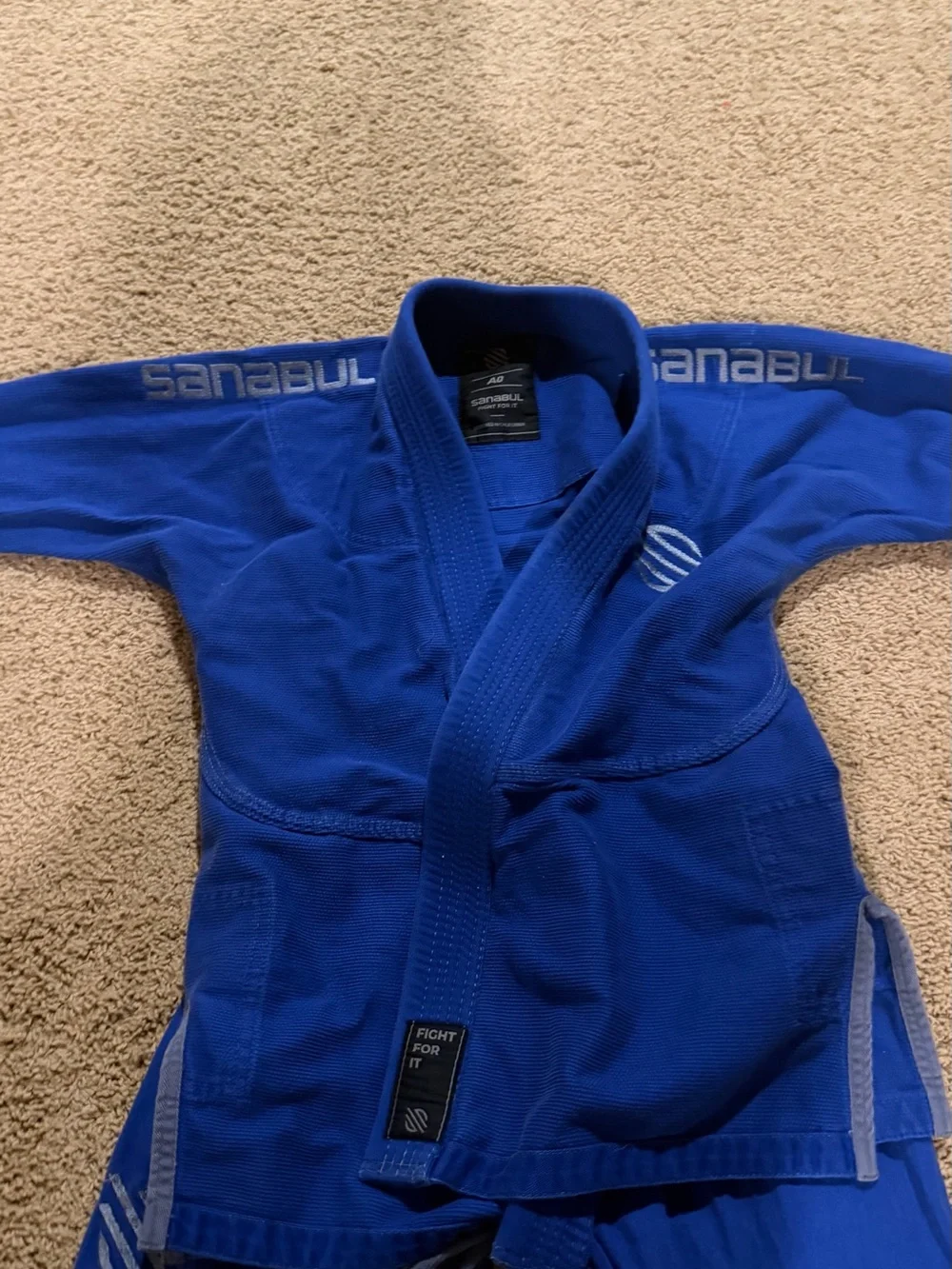 Sanabul Blue Brazilian Jiu-Jitsu Gi - Picture 2 of 3